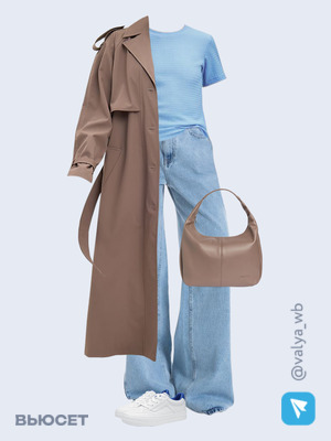 Стильный аутфит номер 1394 с валдберриз с Сумка (артикул 123477785)