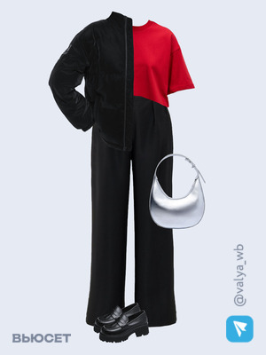 Стильный аутфит номер 1456 с валдберриз с Сумка (артикул 174832012)