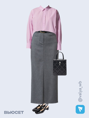 Стильный аутфит номер 1474 с валдберриз с Сумка (артикул 218166619)