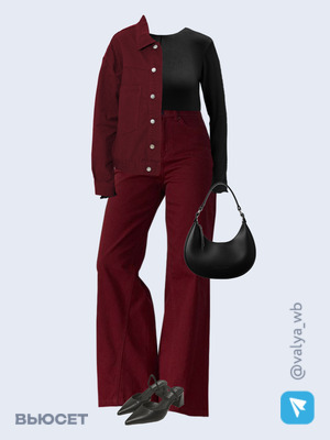 Стильный аутфит номер 1551 с валдберриз 