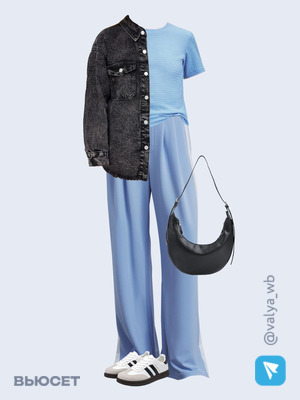 Стильный аутфит номер 1575 с валдберриз 