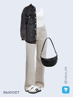 Стильный аутфит номер 1634 с валдберриз с Сумка (артикул 166222816)