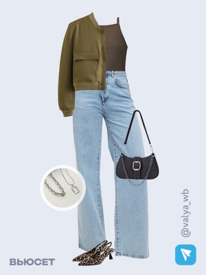 Стильный аутфит номер 1773 с валдберриз с Сумка (артикул 188989323)