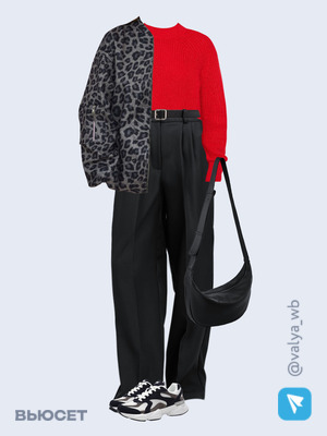 Стильный аутфит номер 2054 с валдберриз 