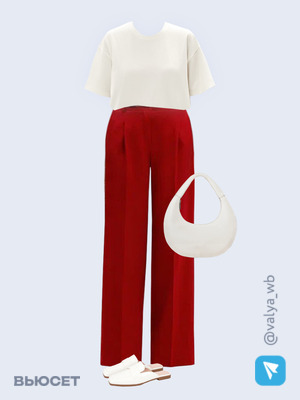 Стильный аутфит номер 1441 с валдберриз с Мюли (артикул 207573716)