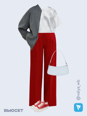 Стильный аутфит номер 1429 с валдберриз с Футболка (артикул 213857092)