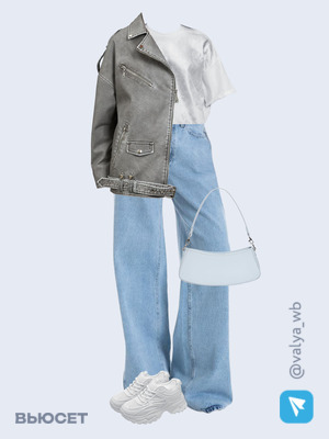 Стильный аутфит номер 1393 с валдберриз с Куртка (артикул 202527749)