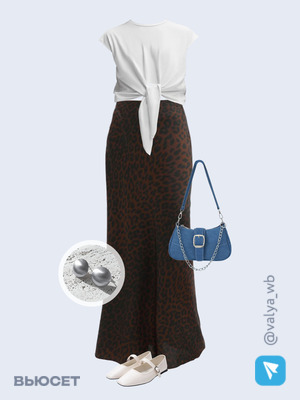 Стильный аутфит номер 1739 с валдберриз с Футболка (артикул 226989488)