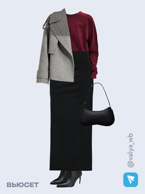 Стильный аутфит номер 1965 с валдберриз 