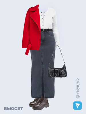 Стильный аутфит номер 2055 с валдберриз 