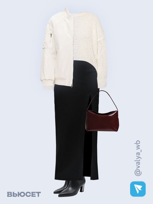 Стильный аутфит номер 2074 с валдберриз 