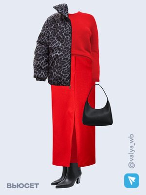 Стильный аутфит номер 2121 с валдберриз 