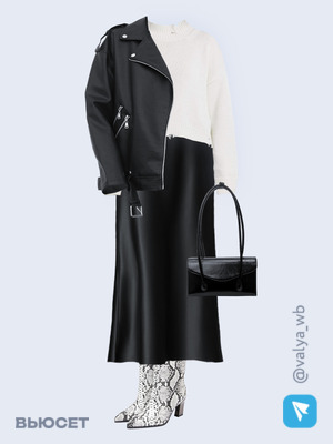 Стильный аутфит номер 2046 с валдберриз с Ботильоны (артикул 242507131)