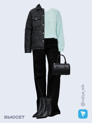 Стильный аутфит номер 2123 с валдберриз с Сумка (артикул 198378887)