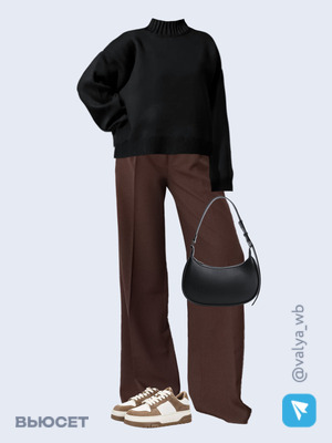 Стильный аутфит номер 2208 с валдберриз 