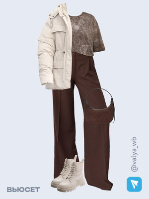 Стильный аутфит номер 2229 с валдберриз 