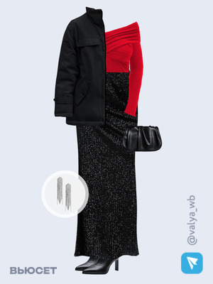 Стильный аутфит номер 2268 с валдберриз с Куртка (артикул 256799314)