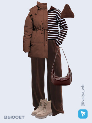 Стильный аутфит номер 2299 с валдберриз с Шапка (артикул 43157143)