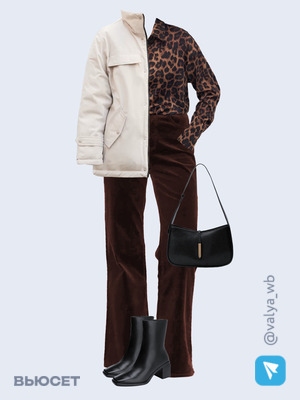 Стильный аутфит номер 2365 с валдберриз 