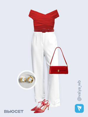 Стильный аутфит номер 1844 с валдберриз с Босоножки (артикул 225942002)