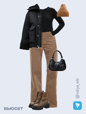 Стильный аутфит номер 2405 с валдберриз с Сумка (артикул 186070966)