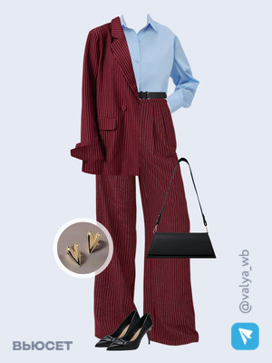 Стильный аутфит номер 2422 с валдберриз 