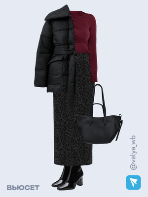 Стильный аутфит номер 2438 с валдберриз с Ботильоны (артикул 264062446)