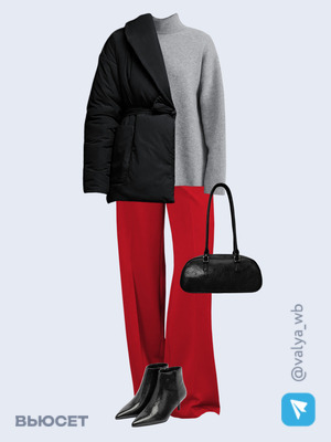 Стильный аутфит номер 2436 с валдберриз с Сумка (артикул 282340143)