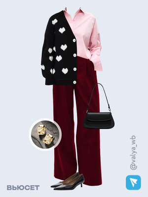 Стильный аутфит номер 2483 с валдберриз с Серьги (артикул 224910563)