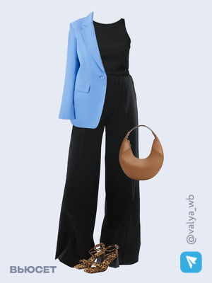 Стильный аутфит номер 1651 с валдберриз с Майка (артикул 165875232)