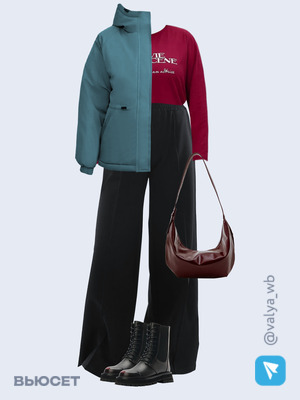 Стильный аутфит номер 2503 с валдберриз 