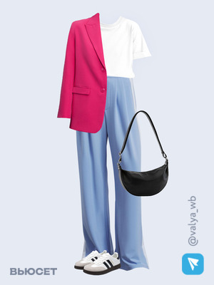 Стильный аутфит номер 1567 с валдберриз с Футболка (артикул 12104188)