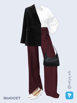 Стильный аутфит номер 2204 с валдберриз 