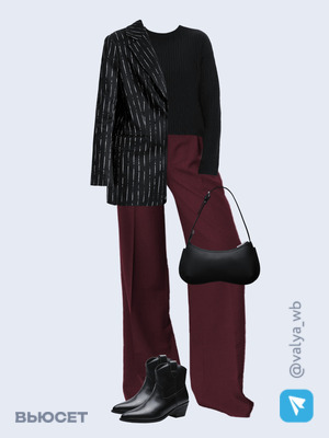 Стильный аутфит номер 2244 с валдберриз 