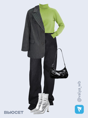 Стильный аутфит номер 2581 с валдберриз с Сумка (артикул 279914743)