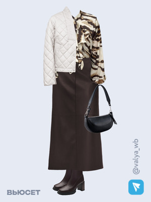 Стильный аутфит номер 2645 с валдберриз 