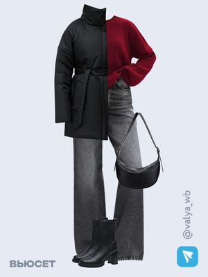 Стильный аутфит номер 2650 с валдберриз 