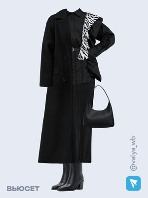 Стильный аутфит номер 2672 с валдберриз 