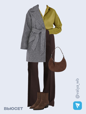 Стильный аутфит номер 2710 с валдберриз 