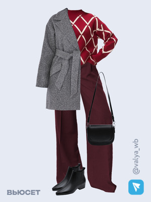 Стильный аутфит номер 2712 с валдберриз 