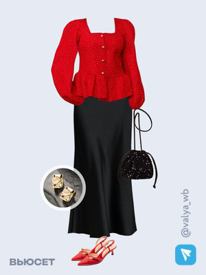 Стильный аутфит номер 2849 с валдберриз с Сумка (артикул 221806282)