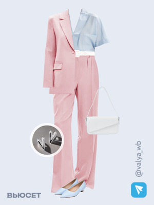 Стильный аутфит номер 3028 с валдберриз с Серьги (артикул 242927270)