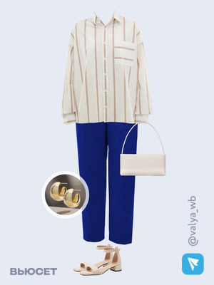 Стильный аутфит номер 3094 с валдберриз 