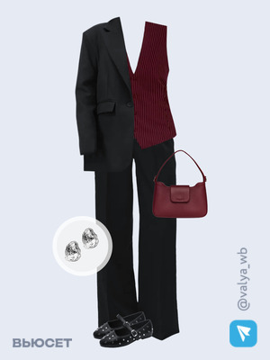 Стильный аутфит номер 3114 с валдберриз 