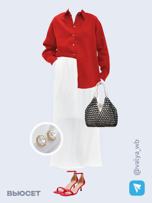 Стильный аутфит номер 3141 с валдберриз с Сумка (артикул 374552929)