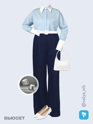 Стильный аутфит номер 3211 с валдберриз с Серьги (артикул 216273399)