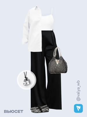 Стильный аутфит номер 3216 с валдберриз с Сумка (артикул 374552929)