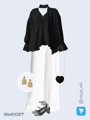 Стильный аутфит номер 3306 с валдберриз 