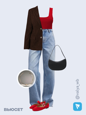 Стильный аутфит номер 3314 с валдберриз 