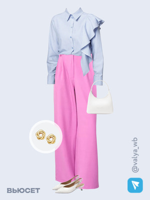 Стильный аутфит номер 3370 с валдберриз с Туфли (артикул 379327247)